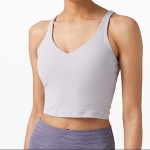 iced gray align tank